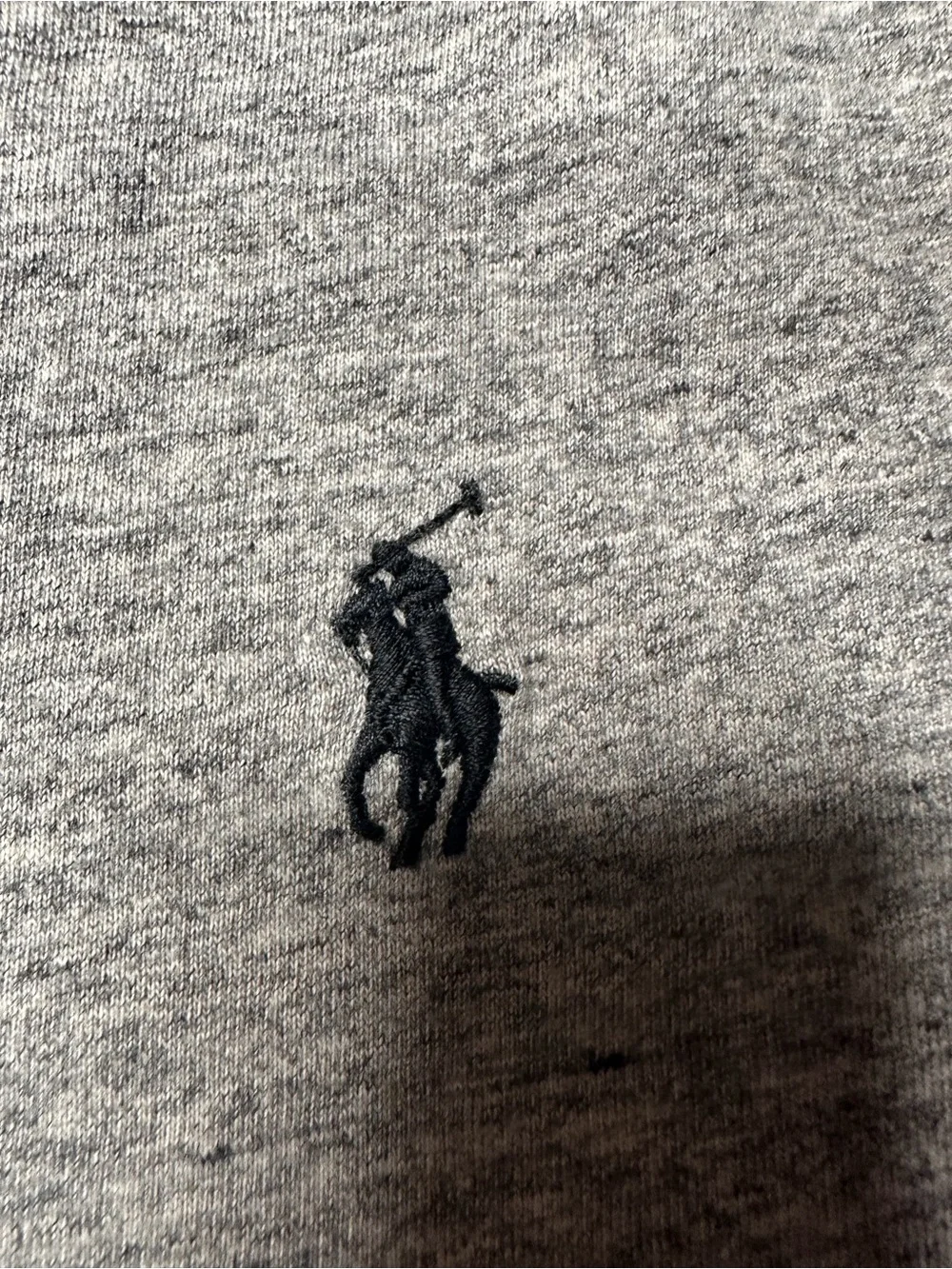 Polo by Ralph Lauren Heather Gray Long Sleeve Crew Shirt